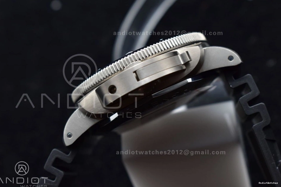 Strap 1003 O Clone V on Edition 1:1 Super Best P.9000 Black PAM389 Rubber BestValue VSF 0416